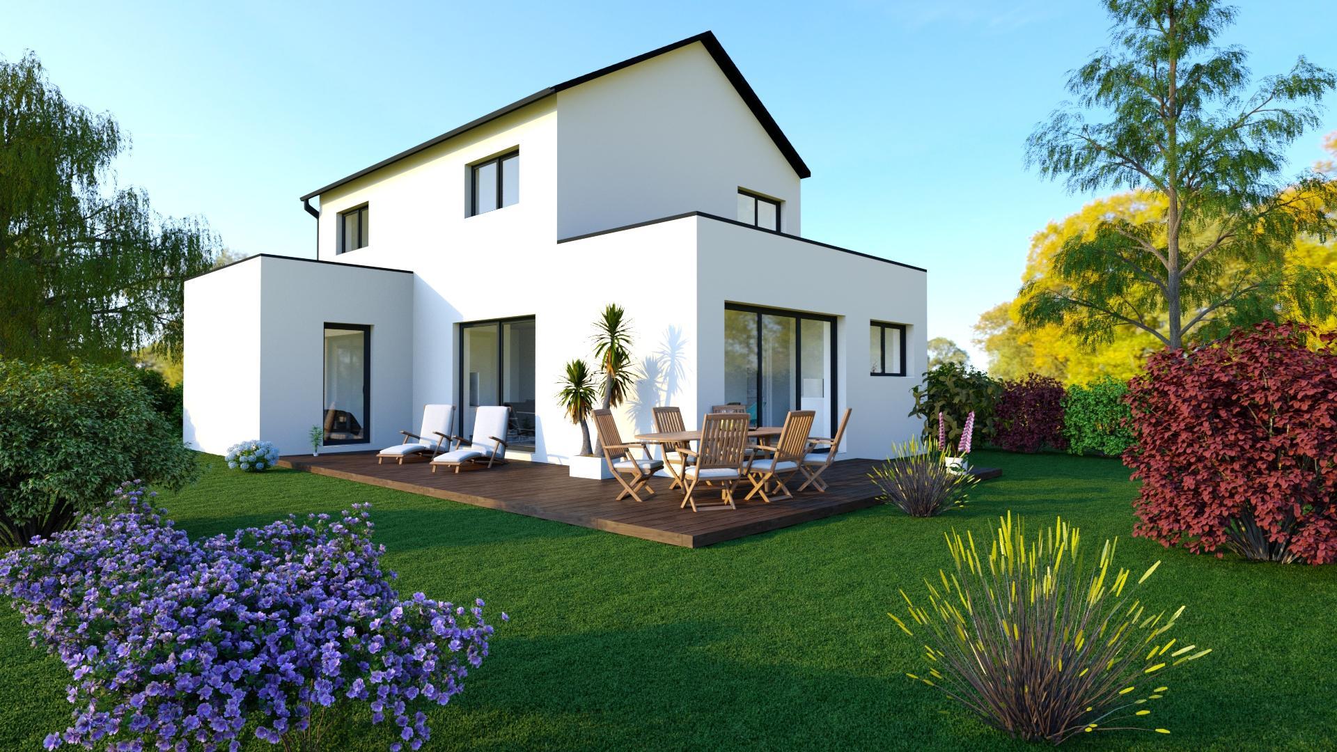 Maison neuve Loire Atlantique 134 000€ Contemporaine MF Construction