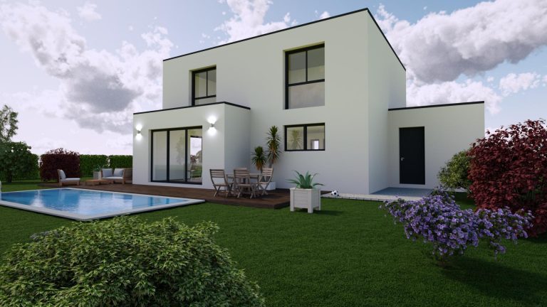 Maison contemporaine 118 m² - 195 000€