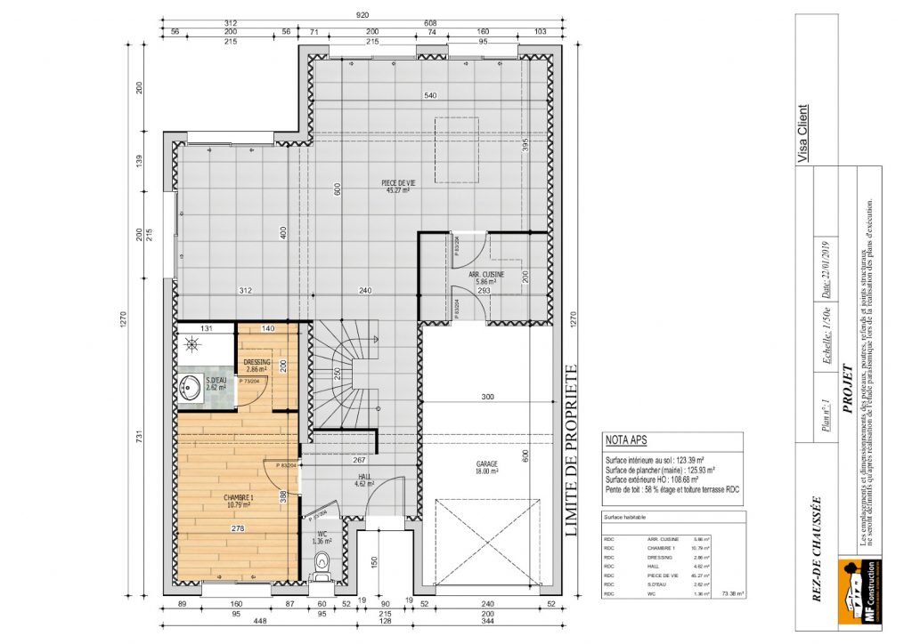 Plan Maison 120m2 Sur-Mesure - MF-Construction