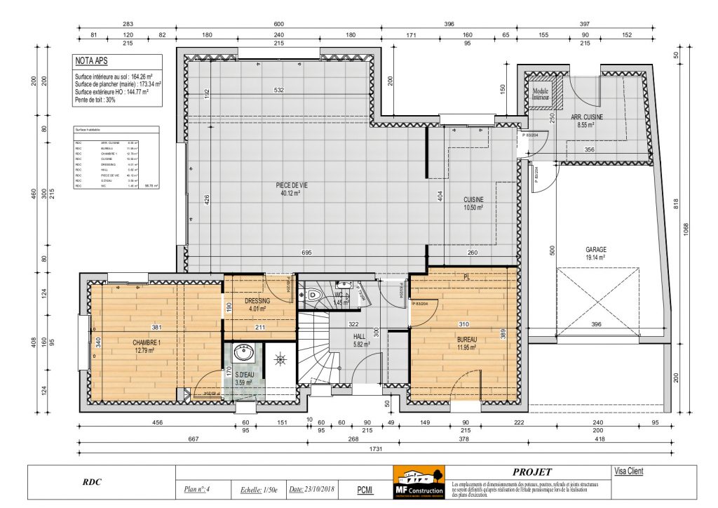 Plan Maison-MF Construction