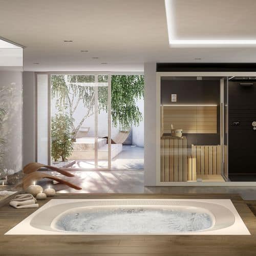 Spa interieur enterre