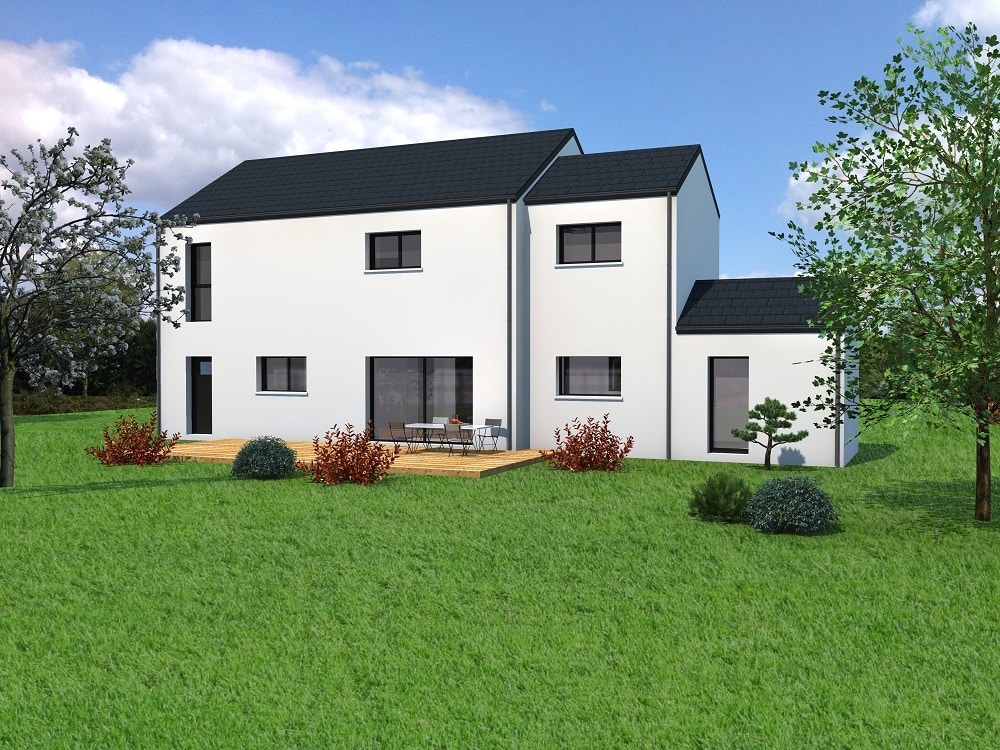 Plan Maison 5 Chambres Avec Etage www.mf-construction.com