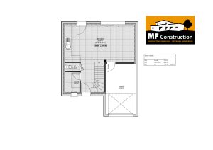 Maison neuve sur plan-3ch-73m2-garage-rdc-Loire-Atlantique-44-MF-Construction