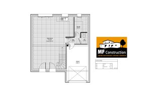 Maison neuve sur plan-3ch-90m2-garage-rdc-Loire-Atlantique-44-MF-Construction