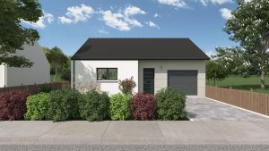 Constructeur-de-maisons-pas-cher-Loire-Atlantique-44-Plain-pied-85m2-Ardoise-MF-Construction