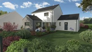 Maison contemporaine Rézé - sud - 44 - MF-Construction